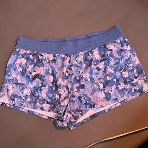 GAP Women's Athletic Shorts - Blue and Pink